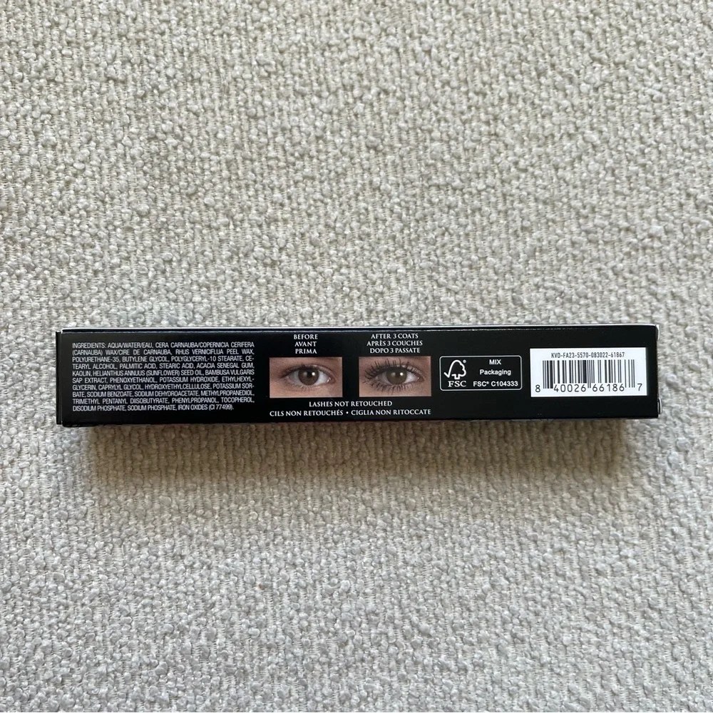 KVD BEAUTY Full Sleeve Long + Defined Tubing Mascara - Ink Black